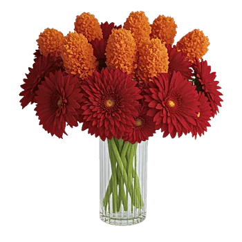 Crimson Blossom Harmony