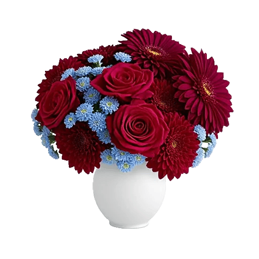 Crimson Blossom Harmony