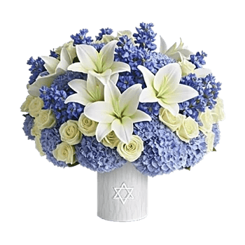 Graceful Lily Display