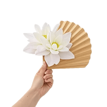 Modern White Orchids