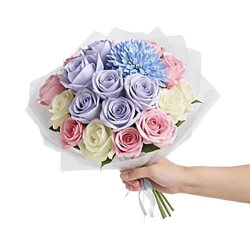Elegant Blue Roses