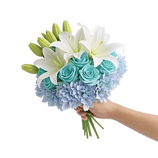 Graceful Lily Display