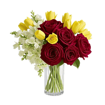 Crimson Blossom Harmony