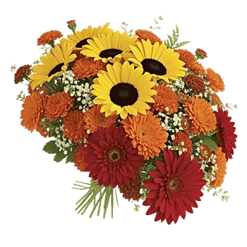 Golden Sunflower Bouquet