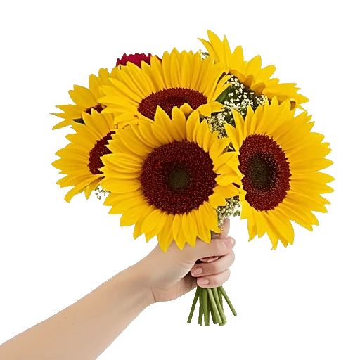 Golden Sunflower Bouquet