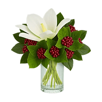 Graceful Lily Display