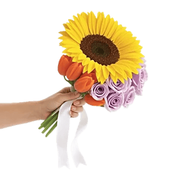 Golden Sunflower Bouquet