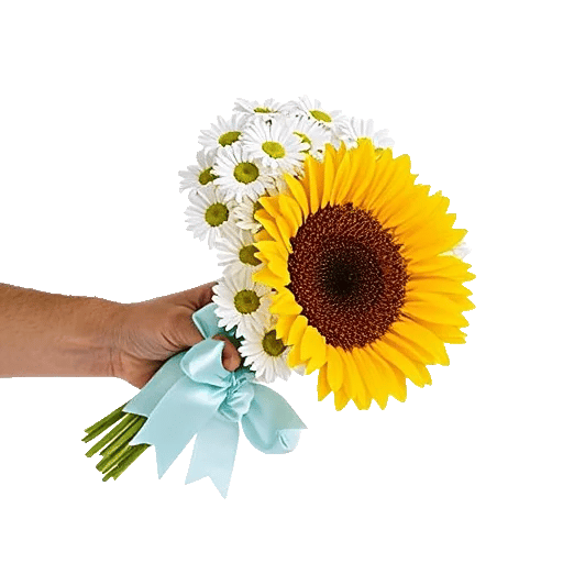 Golden Sunflower Bouquet