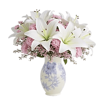 Graceful Lily Display