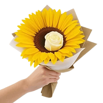 Golden Sunflower Bouquet