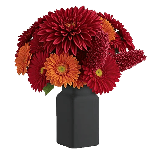 Crimson Blossom Harmony