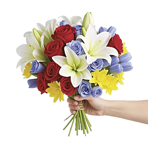 Graceful Lily Display