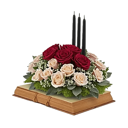 Blush Romantic Centerpiece