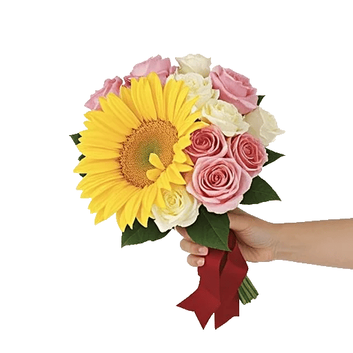 Golden Sunflower Bouquet