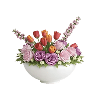 Blush Romantic Centerpiece