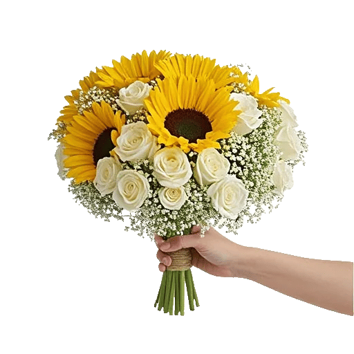 Golden Sunflower Bouquet