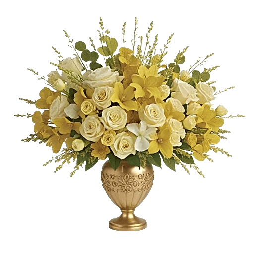 Golden Petal Harmony