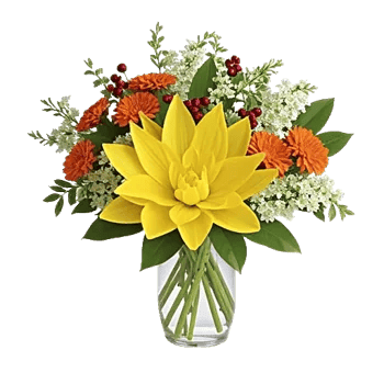 Graceful Lily Display