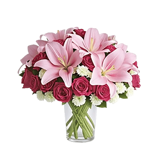 Graceful Lily Display