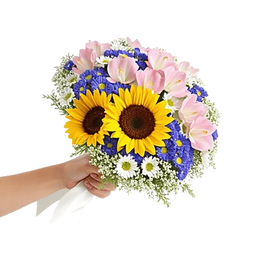 Golden Sunflower Bouquet