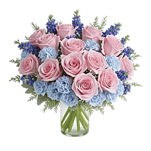 Pink Pastel Roses