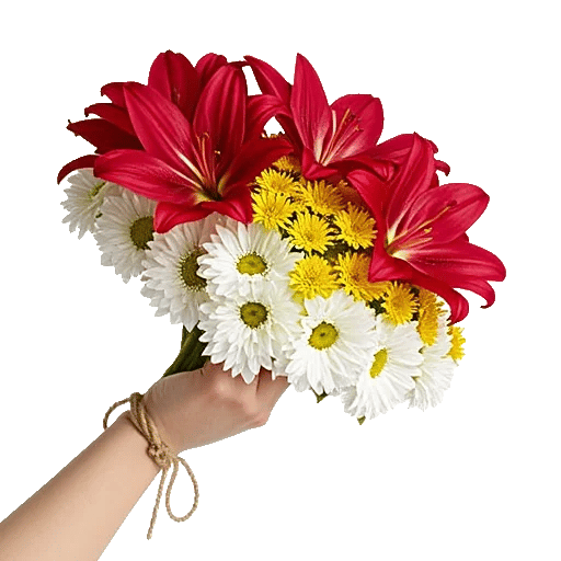 Graceful Lily Display