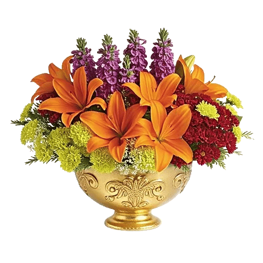 Golden Petal Harmony