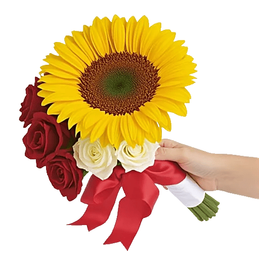 Golden Sunflower Bouquet