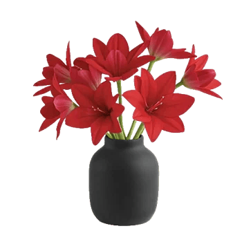 Crimson Lily Glow