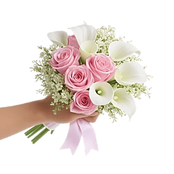 Graceful Lily Display