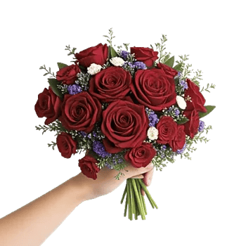 Crimson Blossom Harmony