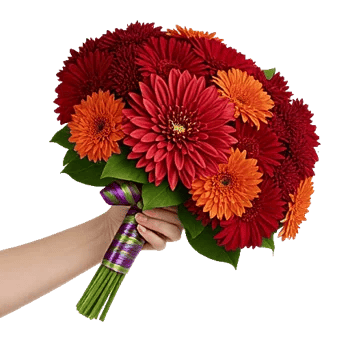 Crimson Blossom Harmony