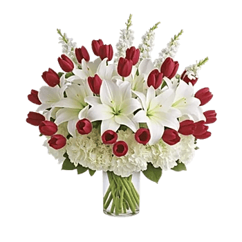 Graceful Lily Display