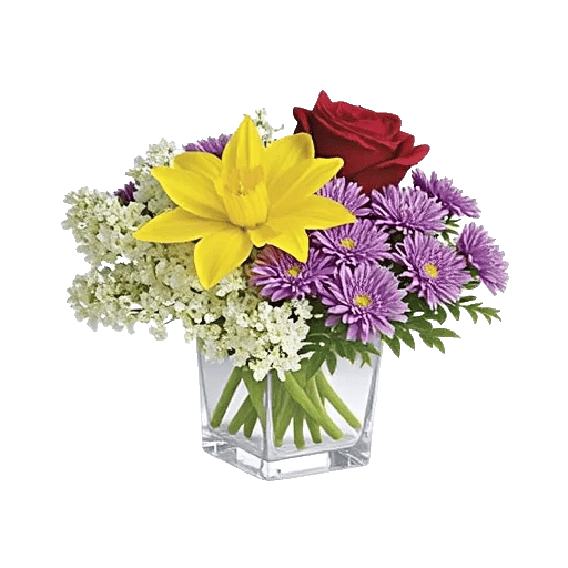 Graceful Lily Display