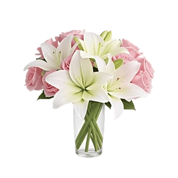 Graceful Lily Display