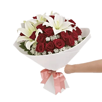 Graceful Lily Display