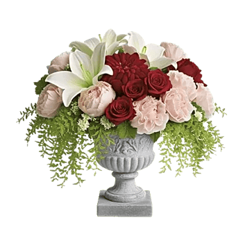 Graceful Lily Display
