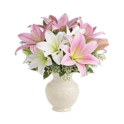 Graceful Lily Display