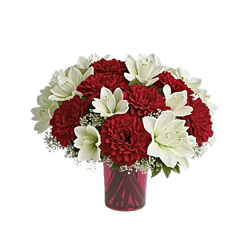 Crimson Blossom Harmony