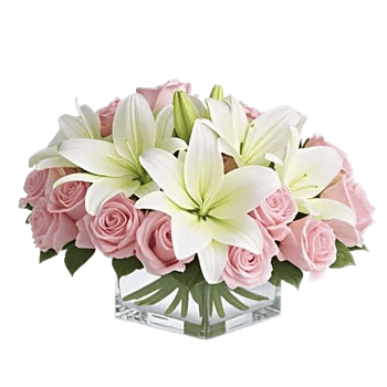 Graceful Lily Display