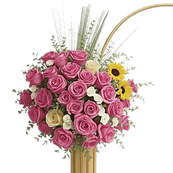Blush Romantic Centerpiece