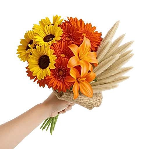 Golden Petal Harmony