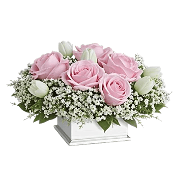 Blush Romantic Centerpiece