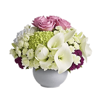 Blush Romantic Centerpiece