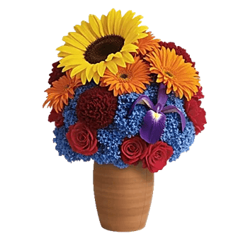 Amber Sunflower Glow