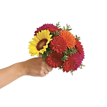 Golden Sunflower Bouquet