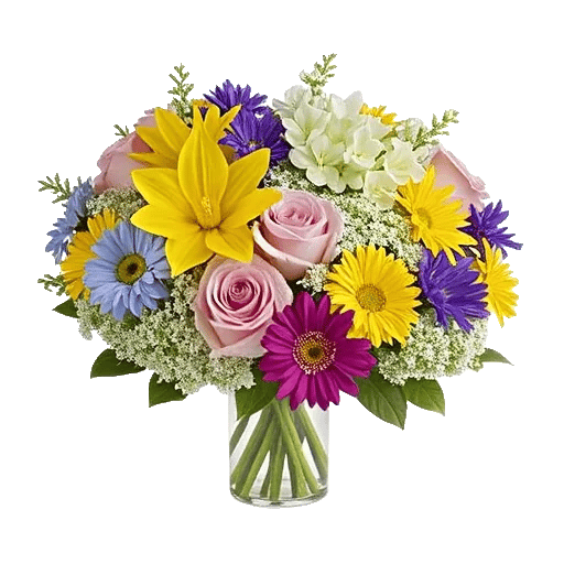 Dewy Morning Blossoms