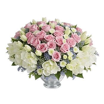 Blush Romantic Centerpiece