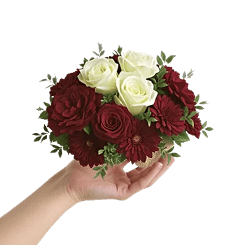 Crimson Blossom Harmony