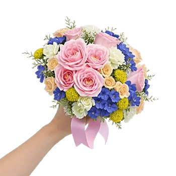Delicate Petal Cascade